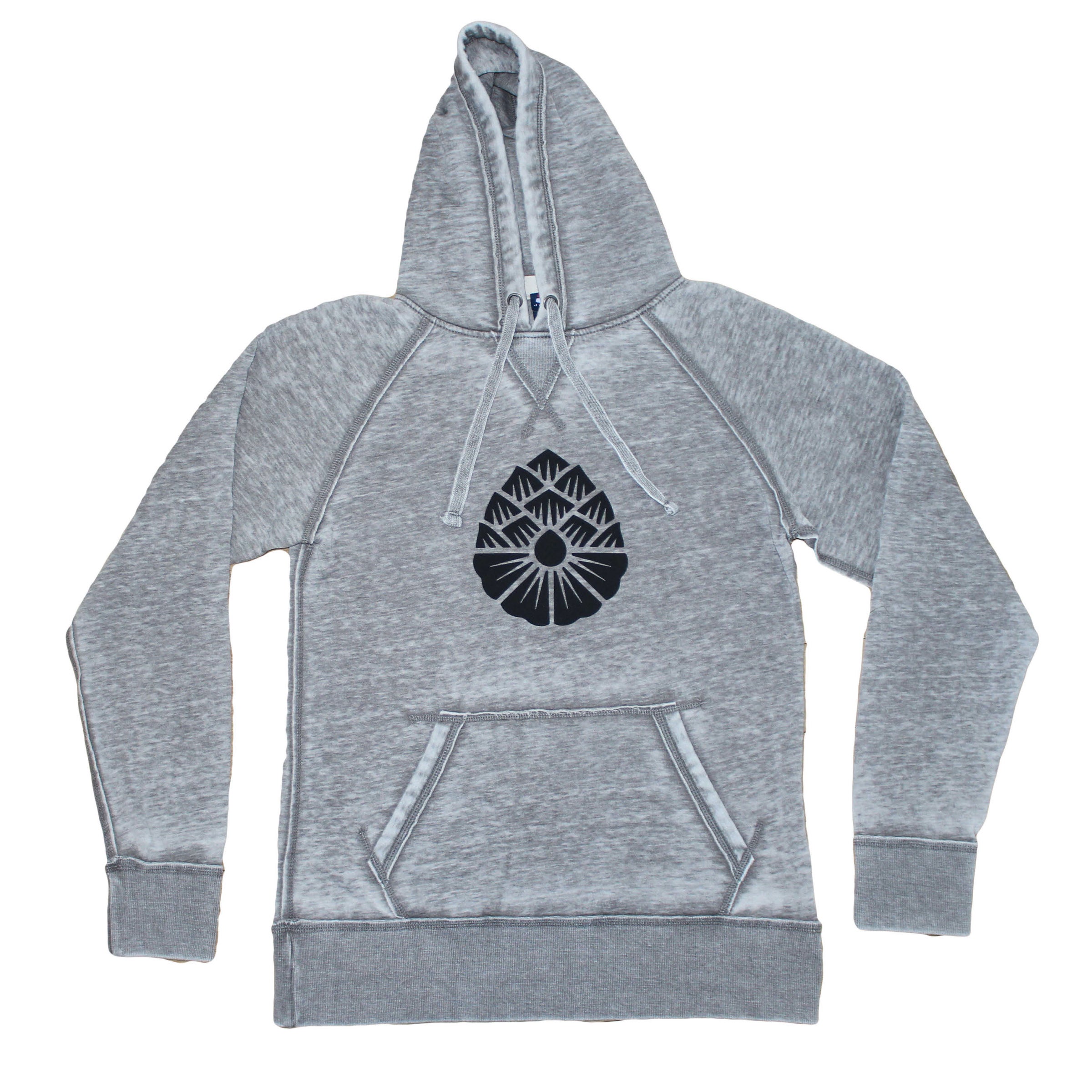 Vintage Zen Hooded Sweatshirt | Skinny Flowers Brewing